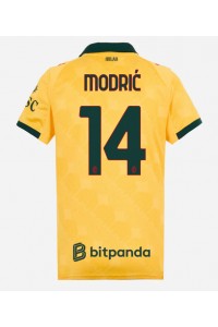 AC Milan Luka Modric #14 Fotballdrakt Tredje Klær Dame 2025-26 Korte ermer